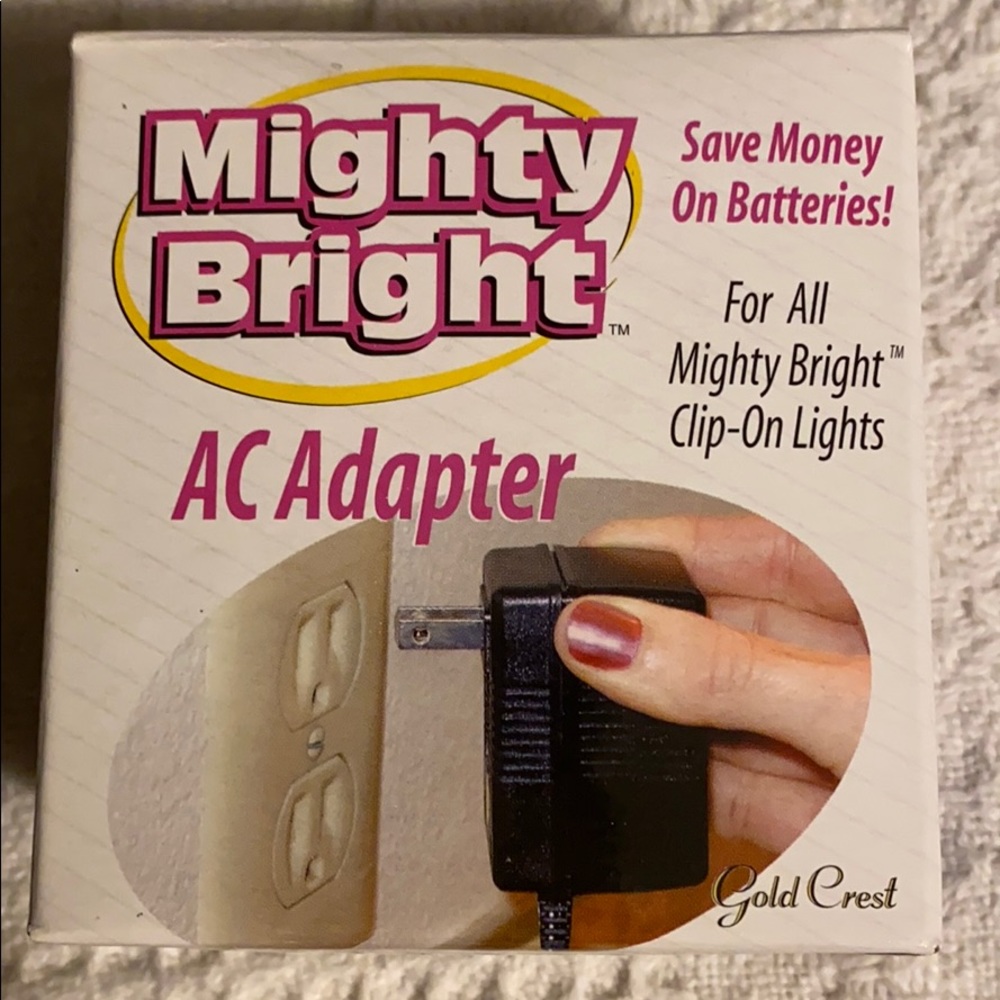 Mighty Bright #36371-TR AC Adapter